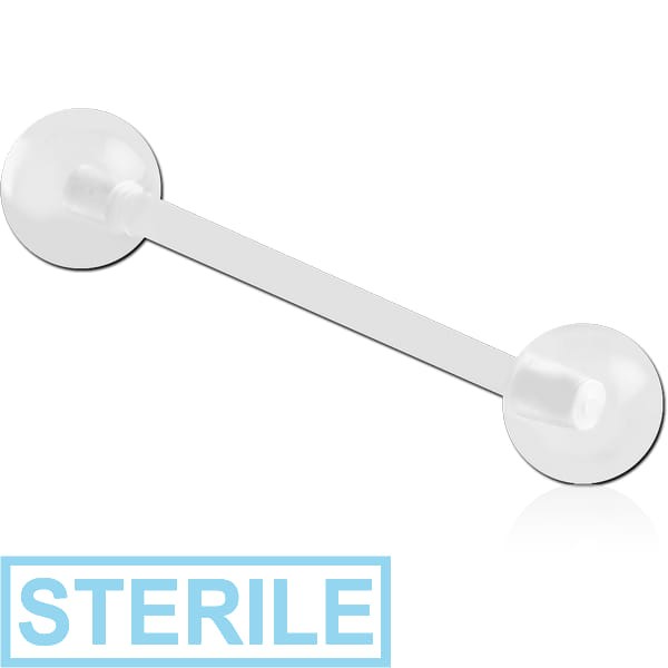 STERILE BIOFLEX BARBELL WITH UV ACRYLIC BALLS