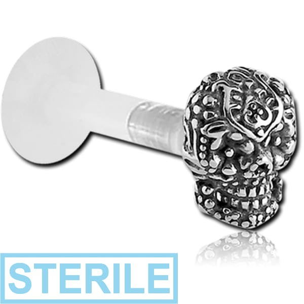 STERILE BIOFLEX INTERNAL LABRET WITH SURGICAL STEEL ATTACHMENT