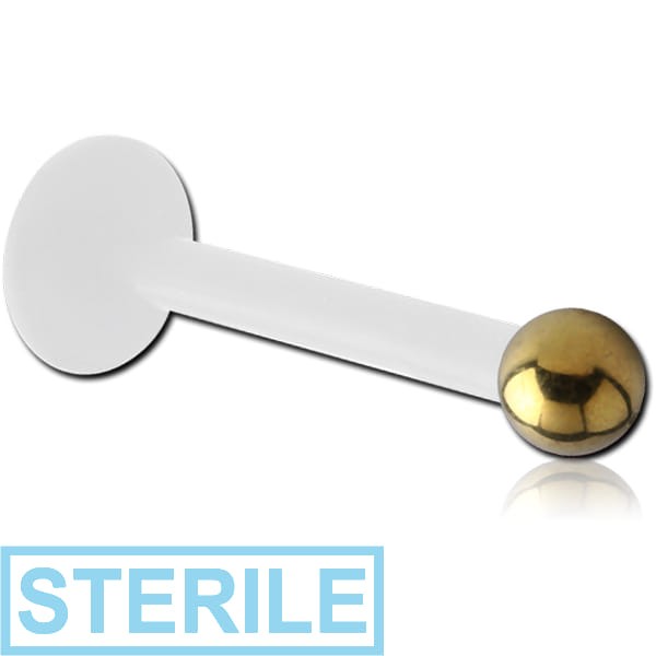 STERILE BIOFLEX INTERNAL LABRET WITH TITANIUM BALL