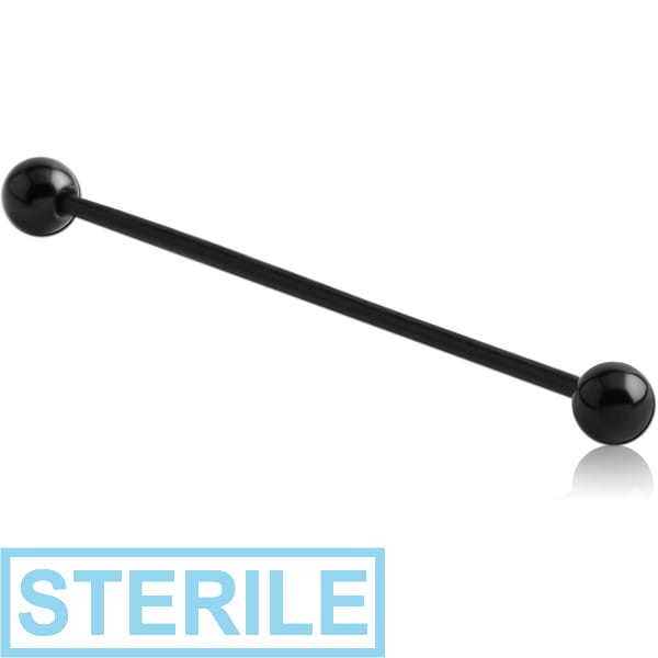 STERILE BIOFLEX MICRO BARBELL WITH BLACKLINE BALLS