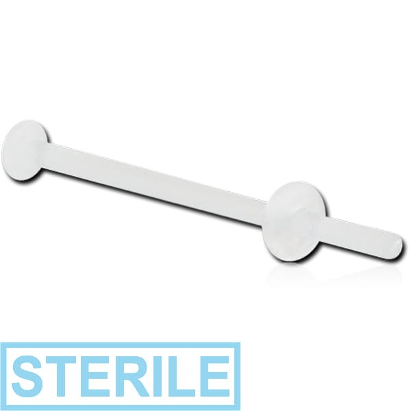 STERILE BIOFLEX MICRO LABRET RETAINER WITH PUSH FIT DISC