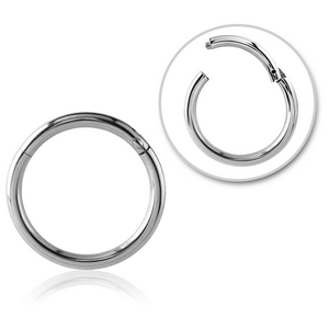 SURGICAL STEEL HINGED SEGMENT RING