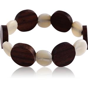 ORGANIC WOODEN BRACELET BALI