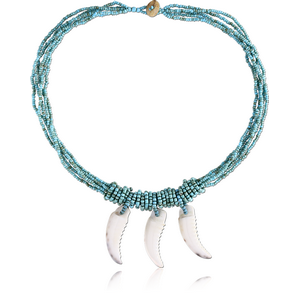 ORGANIC WOODEN NECKLACE BALI