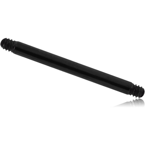 BLACK PVD COATED SURGICAL STEEL BARBELL PIN