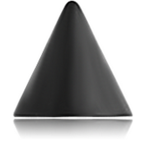 BLACK PVD COATED SURGICAL STEEL CONE