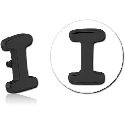 BLACK PVD COATED SURGICAL STEEL ATTACHMENT FOR 1.6MM INTERNALLY THREADED PINS - I