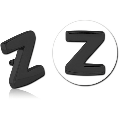 BLACK PVD COATED SURGICAL STEEL ATTACHMENT FOR 1.6MM INTERNALLY THREADED PINS - Z
