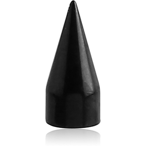 BLACK PVD COATED SURGICAL STEEL MICRO SPIKE