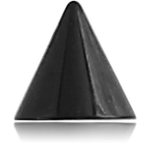 BLACK PVD COATED TITANIUM CONE