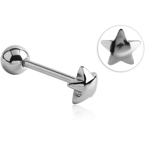 SURGICAL STEEL BARBELL - STAR