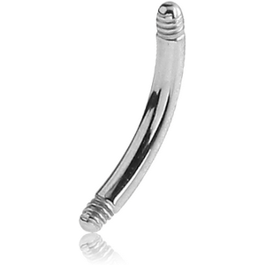 SURGICAL STEEL CURVED BARBELL PIN
