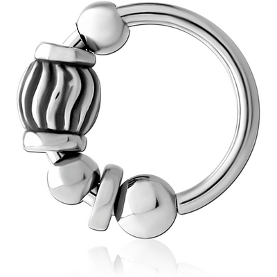 SURGICAL STEEL SEAMLESS RING