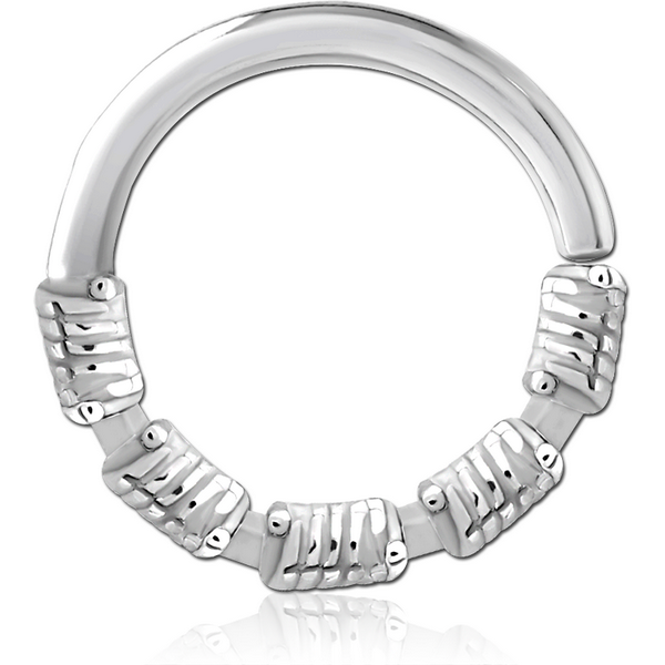 SURGICAL STEEL SEAMLESS RING