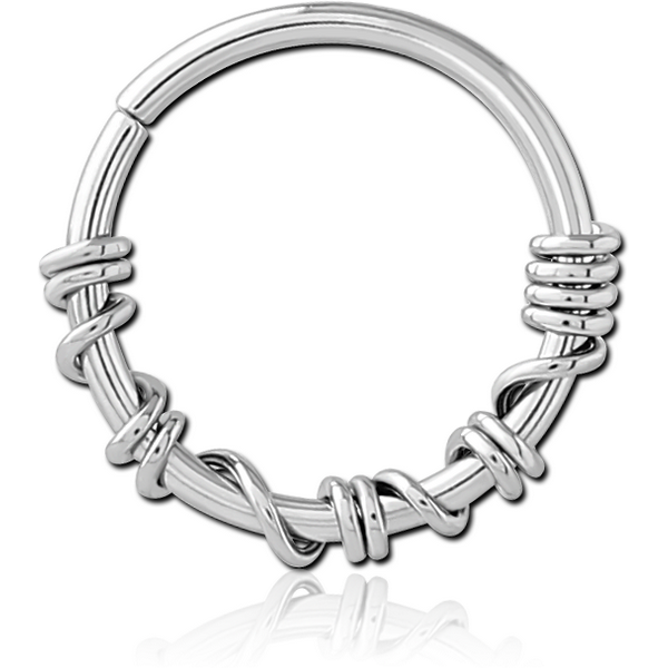 SURGICAL STEEL SEAMLESS RING