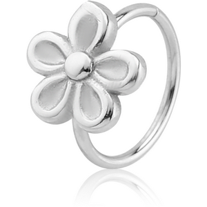 SURGICAL STEEL SEAMLESS RING - FLOWER
