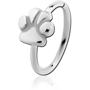 SURGICAL STEEL SEAMLESS RING - PAW