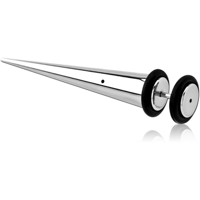 SURGICAL STEEL FAKE EXPANDER WITH 2 HOLE