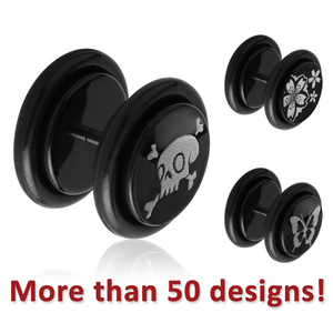 UV ACRYLIC LASER ETCHED FAKE PLUG