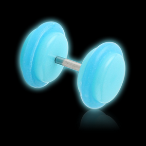 UV ACRYLIC GLOW IN THE DARK FAKE PLUG