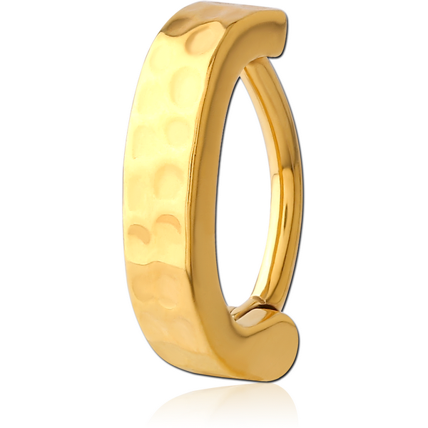 GOLD PVD COATED SURGICAL STEEL BELLY CLICKER