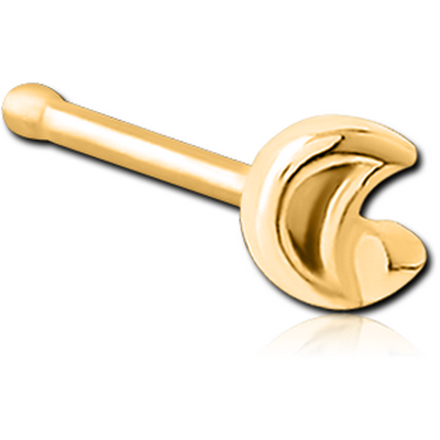 GOLD PVD COATED SURGICAL STEEL NOSE BONE