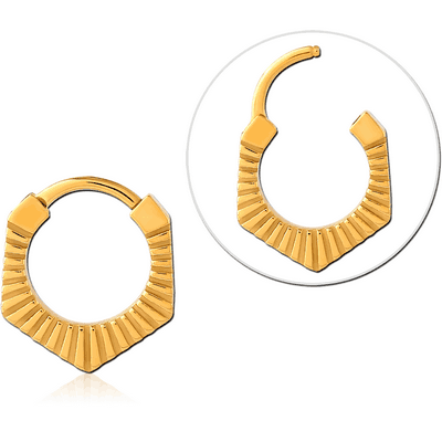 GOLD PVD COATED SURGICAL STEEL MULTI PURPOSE CLICKER