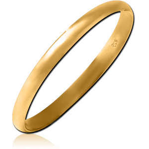 STERLING SILVER 925 GOLD PVD COATED RING