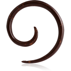 ORGANIC EAR SPIRAL COCONUT SHELL