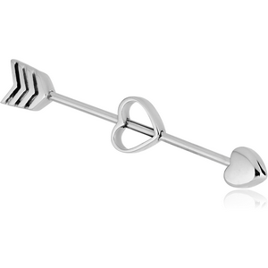 SURGICAL STEEL INDUSTRIAI BARBELL