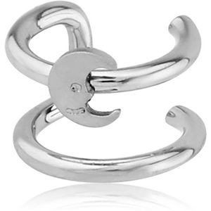 SURGICAL STEEL ILLUSION EAR CUFF