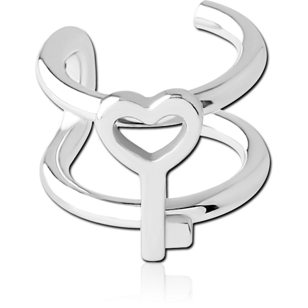 SURGICAL STEEL ILLUSION EAR CUFF