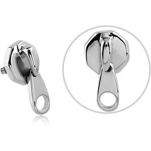 SURGICAL STEEL ATTACHMENT FOR 1.6MM INTERNALLY THREADED PINS - ZIPPER