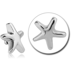 SURGICAL STEEL ATTACHMENT FOR 1.6MM INTERNALLY THREADED PINS - STARFISH