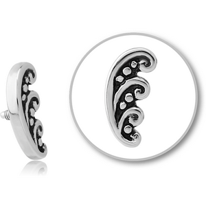 SURGICAL STEEL ATTACHMENT FOR 1.6MM INTERNALLY THREADED PINS - WING