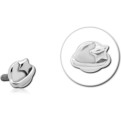 SURGICAL STEEL ATTACHMENT FOR 1.6MM INTERNALLY THREADED PINS - ANNULAR ECLIPSE AND STAR