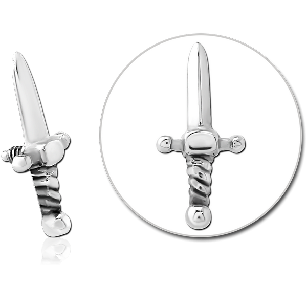 SURGICAL STEEL ATTACHMENT FOR 1.6MM INTERNALLY THREADED PINS