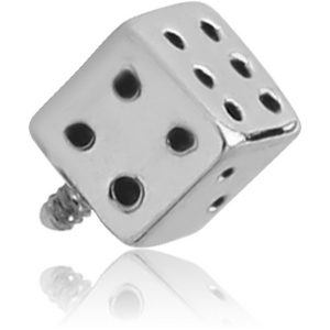 SURGICAL STEEL DICE FOR 1.2MM INTERNALLY THREADED PINS