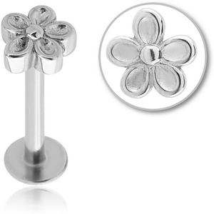 SURGICAL STEEL INTERNALLY THREADED MICRO LABRET