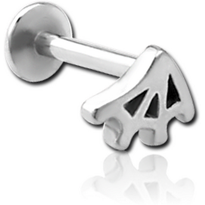 SURGICAL STEEL INTERNALLY THREADED MICRO LABRET