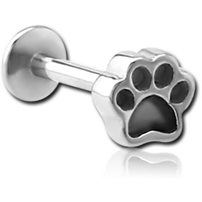 SURGICAL STEEL INTERNALLY THREADED MICRO LABRET