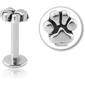 SURGICAL STEEL INTERNALLY THREADED MICRO LABRET