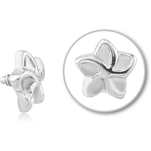 SURGICAL STEEL MICRO ATTACHMENT FOR 1.2MM INTERNALLY THREADED PINS - STAR