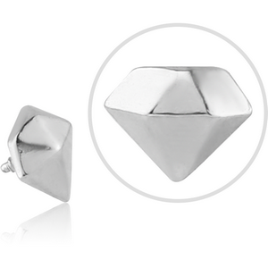SURGICAL STEEL MICRO ATTACHMENT FOR 1.2MM INTERNALLY THREADED PINS - DIAMOND