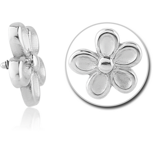SURGICAL STEEL MICRO ATTACHMENT FOR 1.2MM INTERNALLY THREADED PINS - FLOWER