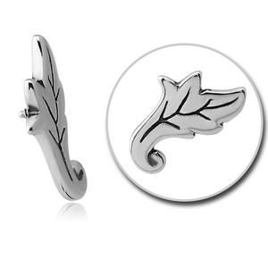 SURGICAL STEEL MICRO ATTACHMENT FOR 1.2MM INTERNALLY THREADED PINS - LEAF