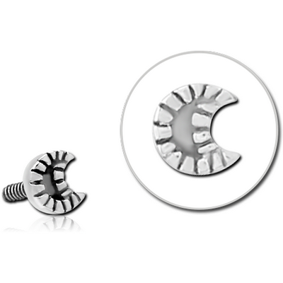 SURGICAL STEEL MICRO ATTACHMENT FOR 1.2MM INTERNALLY THREADED PINS - CRESCENT