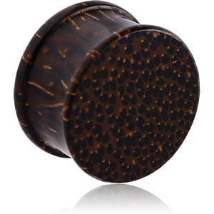 ORGANIC WOODEN PLUG PALM RIDGED