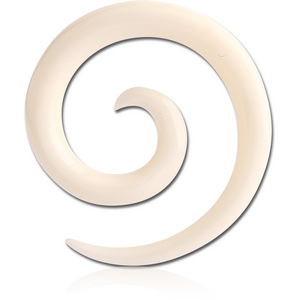 ORGANIC HORN EAR SPIRAL PLAIN