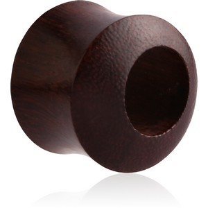 ORGANIC WOODEN TUNNEL TAMARIND DOUBLE FLARED OFF-CENTER